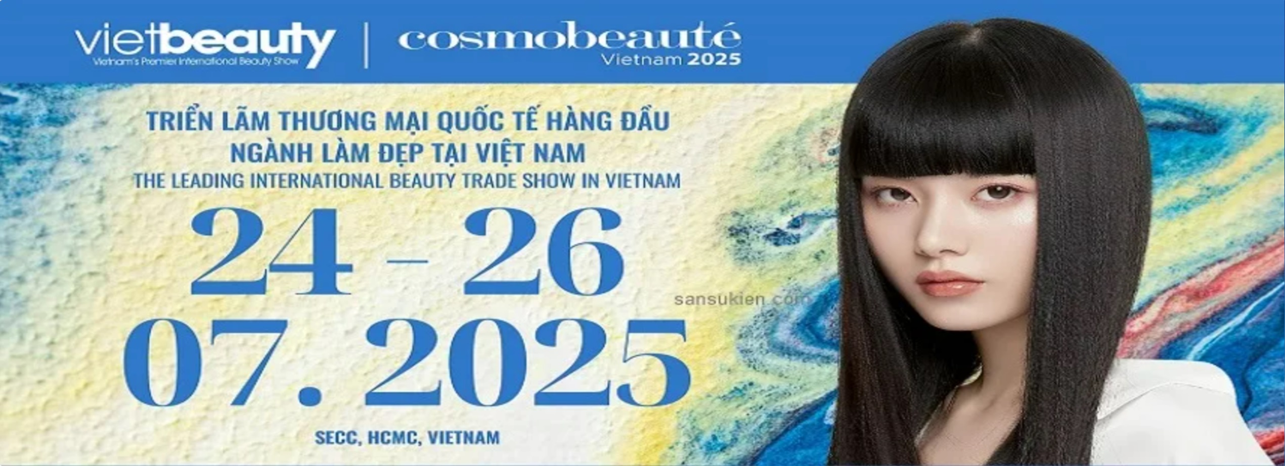 Triển lãm thương mại ngành làm đẹp lớn nhất tại Việt Nam